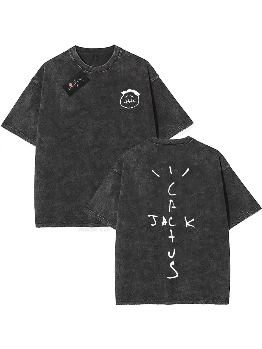 Cactus Jack Washed Oversized Tee