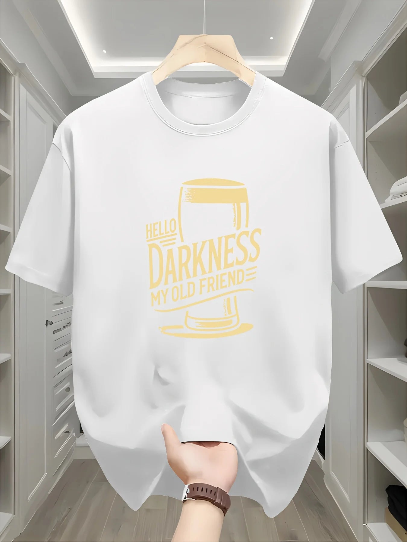 Hello Darkness Oversized Tee