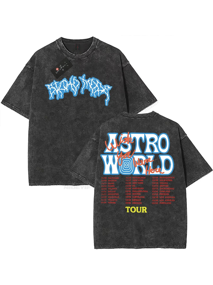 Cactus Jack Washed Oversized Tee