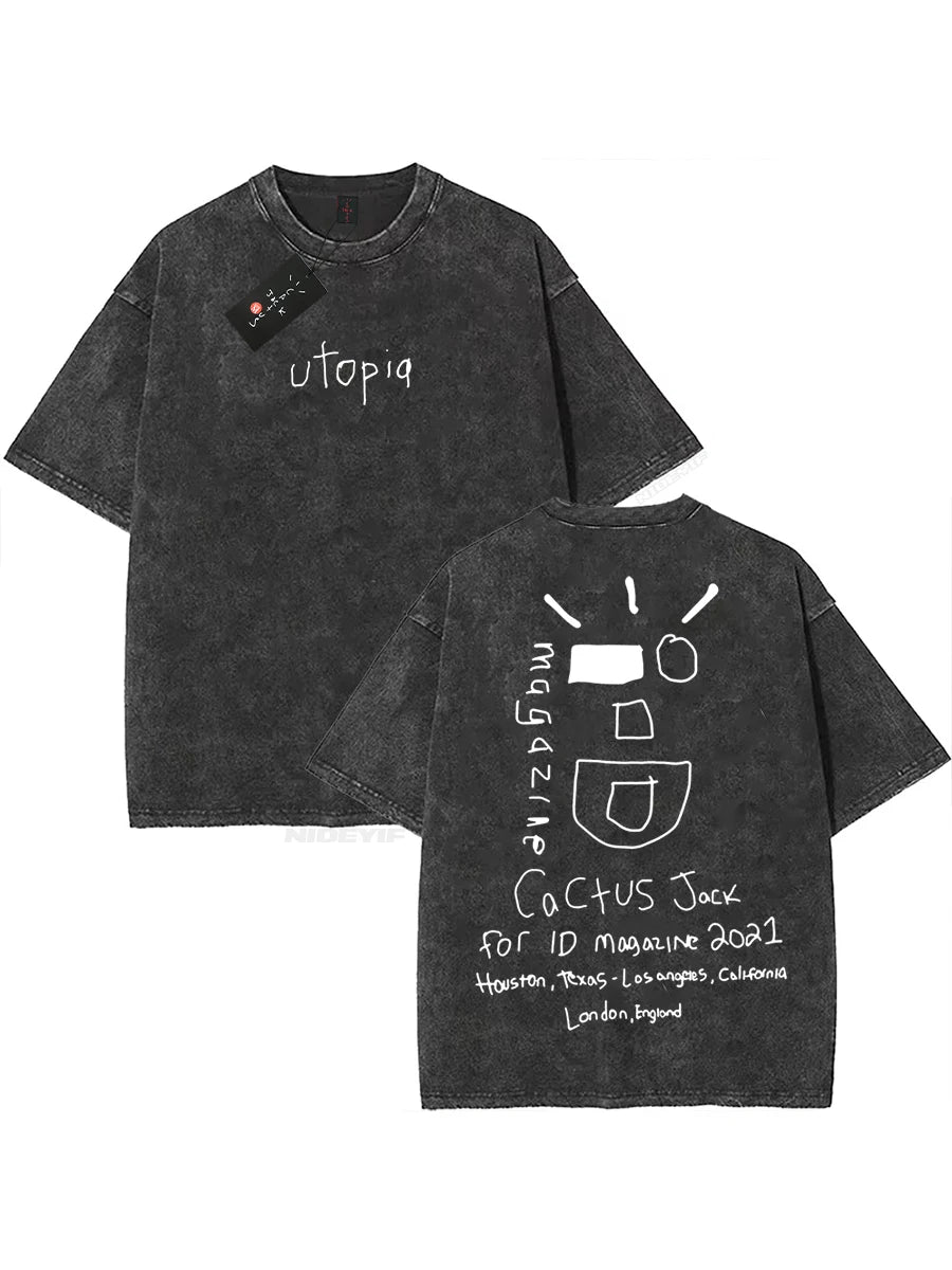 Cactus Jack Washed Oversized Tee