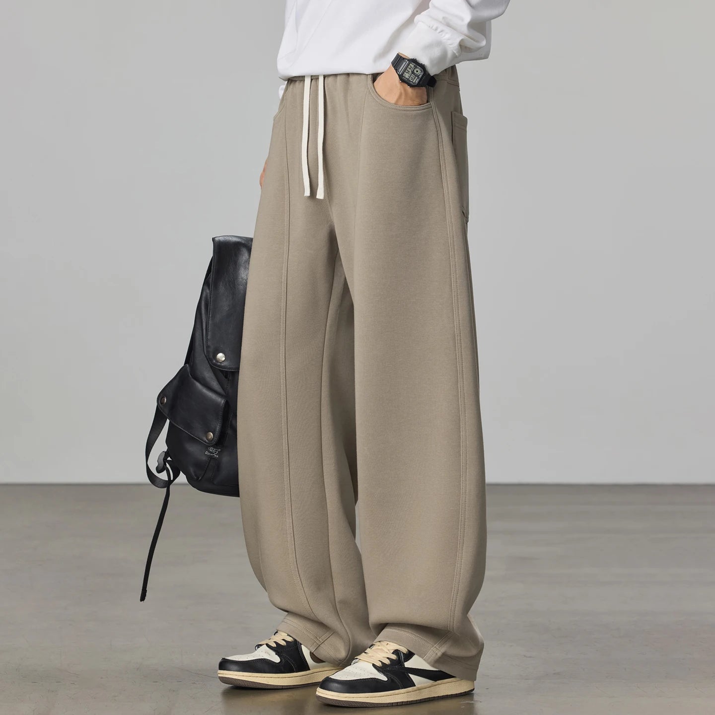 Wide Leg Cargo Harem Pants