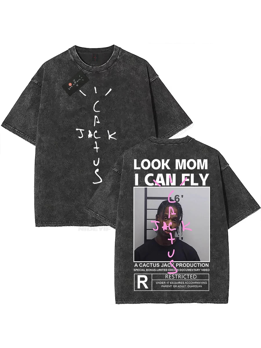 Cactus Jack Washed Oversized Tee
