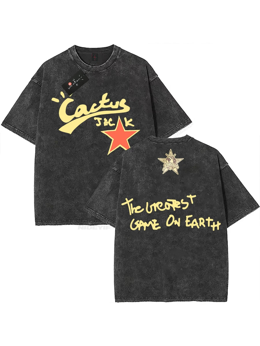 Cactus Jack Washed Oversized Tee