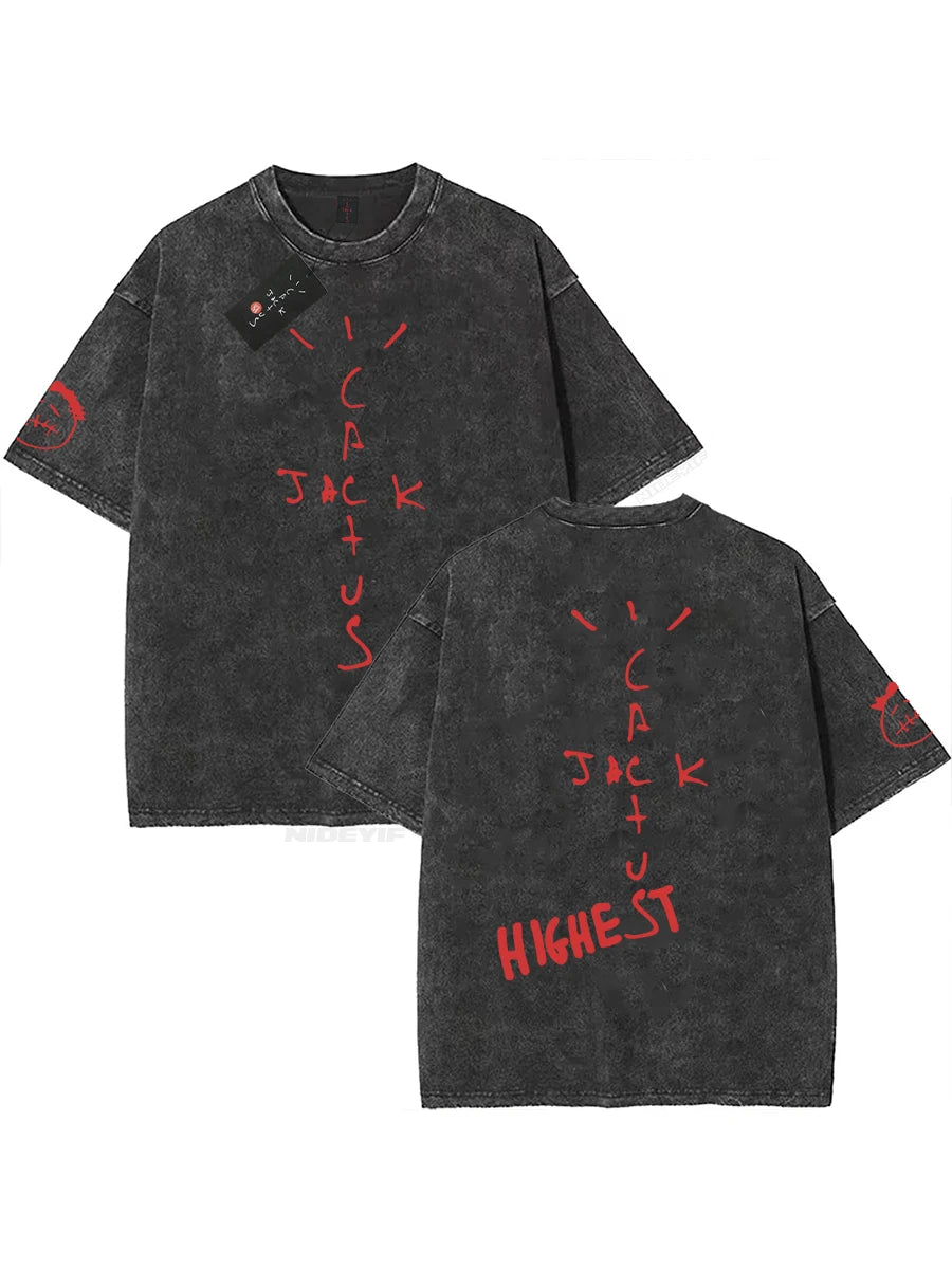 Cactus Jack Washed Oversized Tee