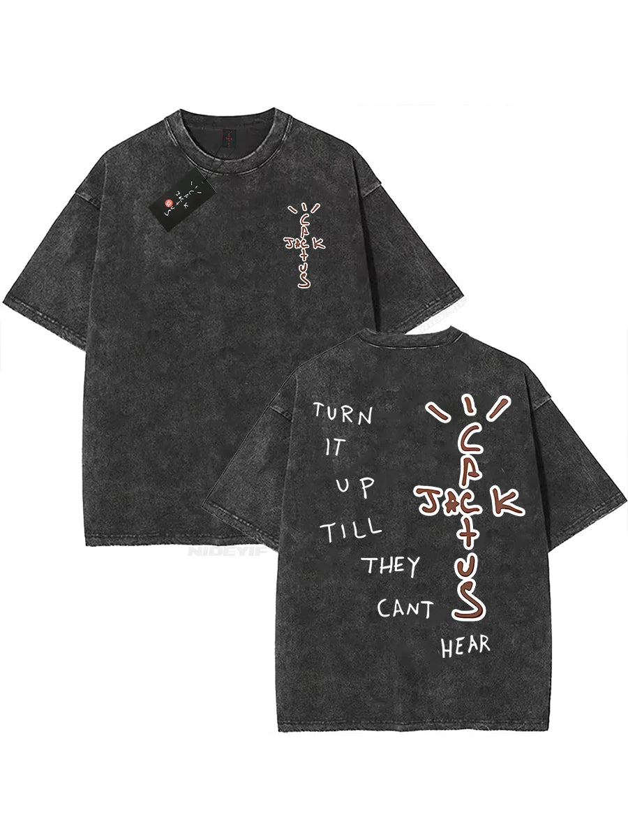 Cactus Jack Washed Oversized Tee