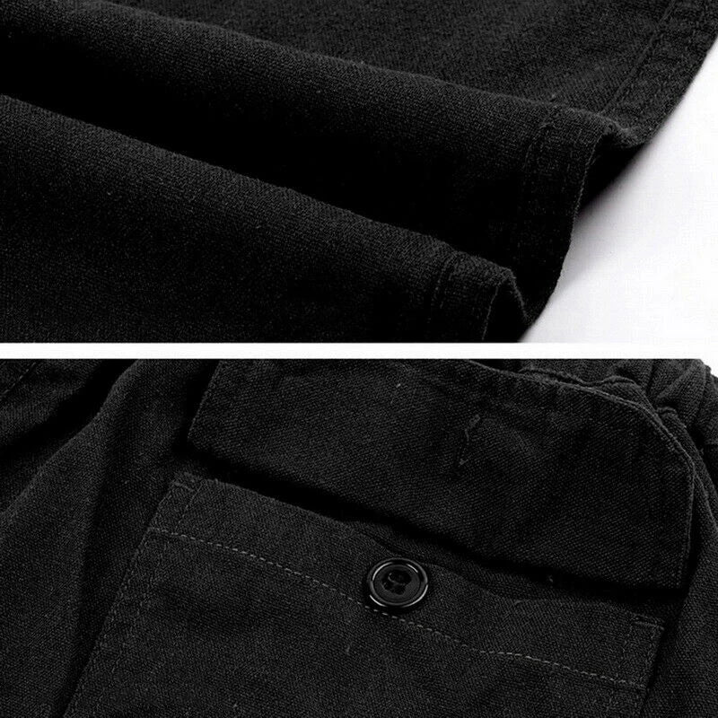 Linen Wide Leg Yoga Pants