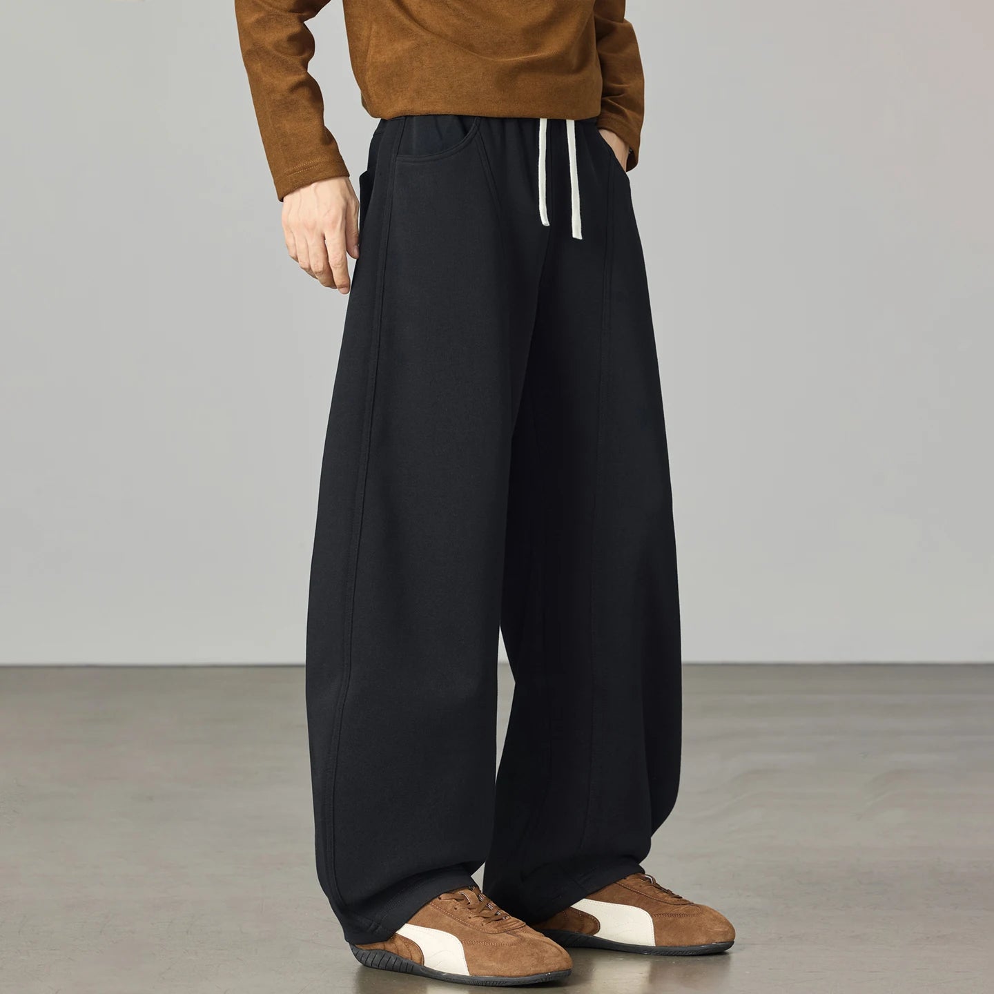 Wide Leg Cargo Harem Pants