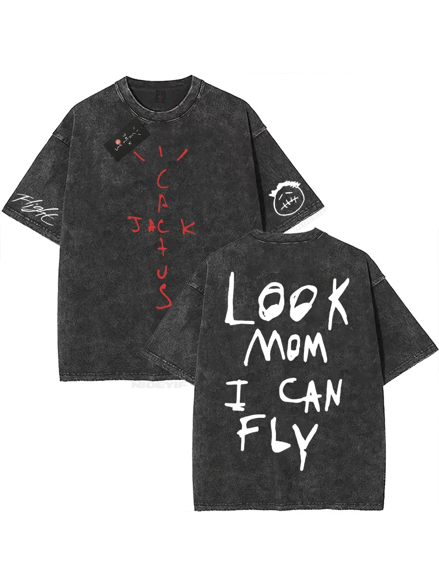 Cactus Jack Washed Oversized Tee