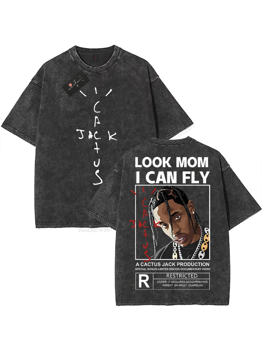 Cactus Jack Washed Oversized Tee