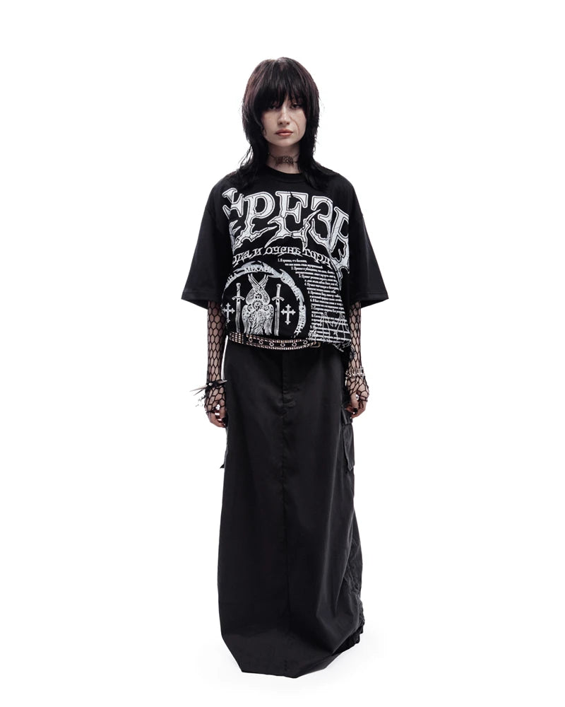 Sober 2 Graphic Oversized Tee