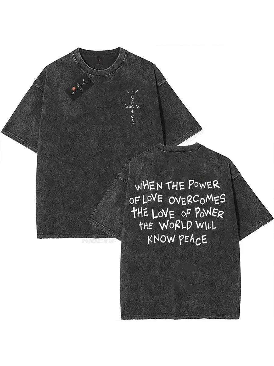 Cactus Jack Washed Oversized Tee