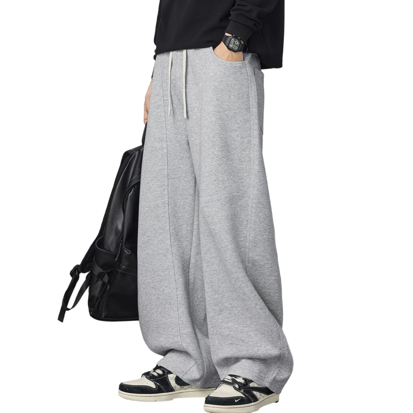 Wide Leg Cargo Harem Pants