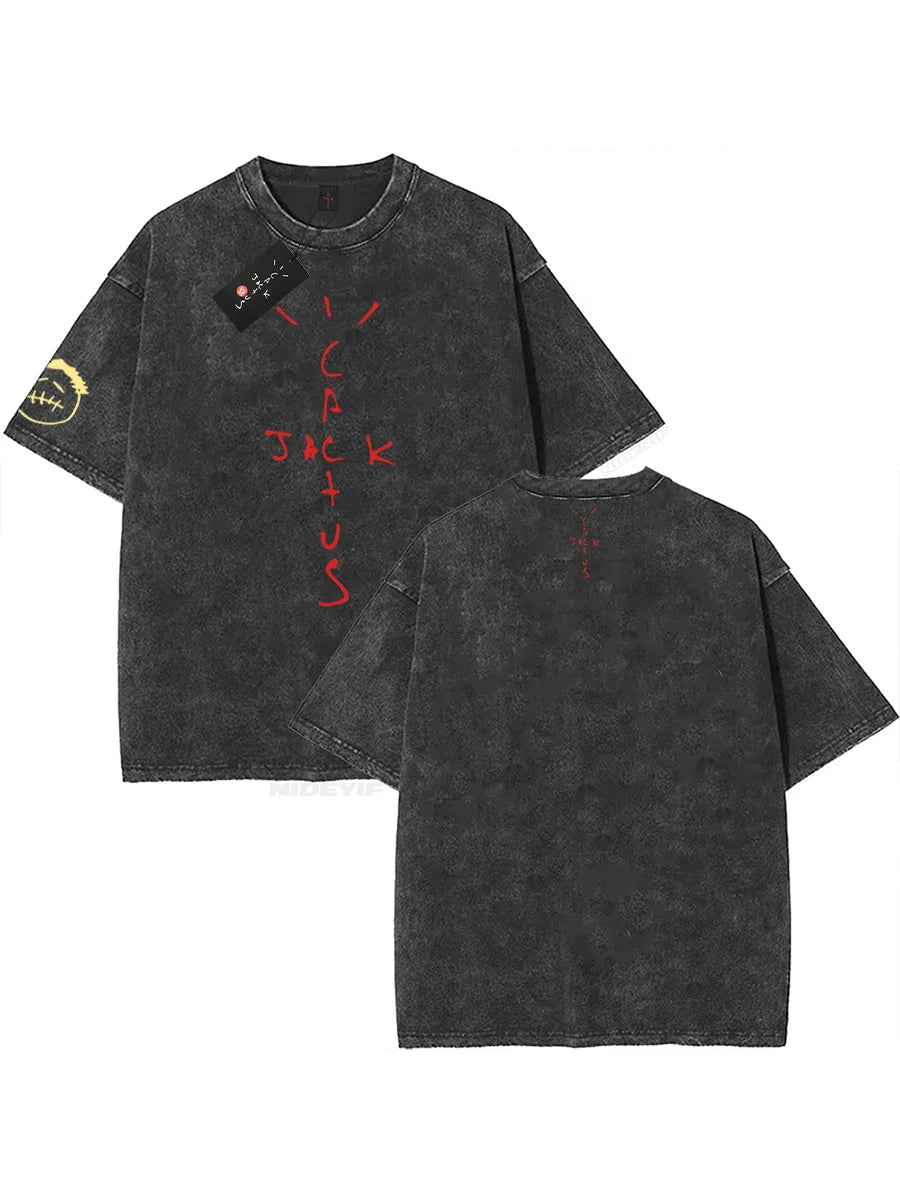 Cactus Jack Washed Oversized Tee