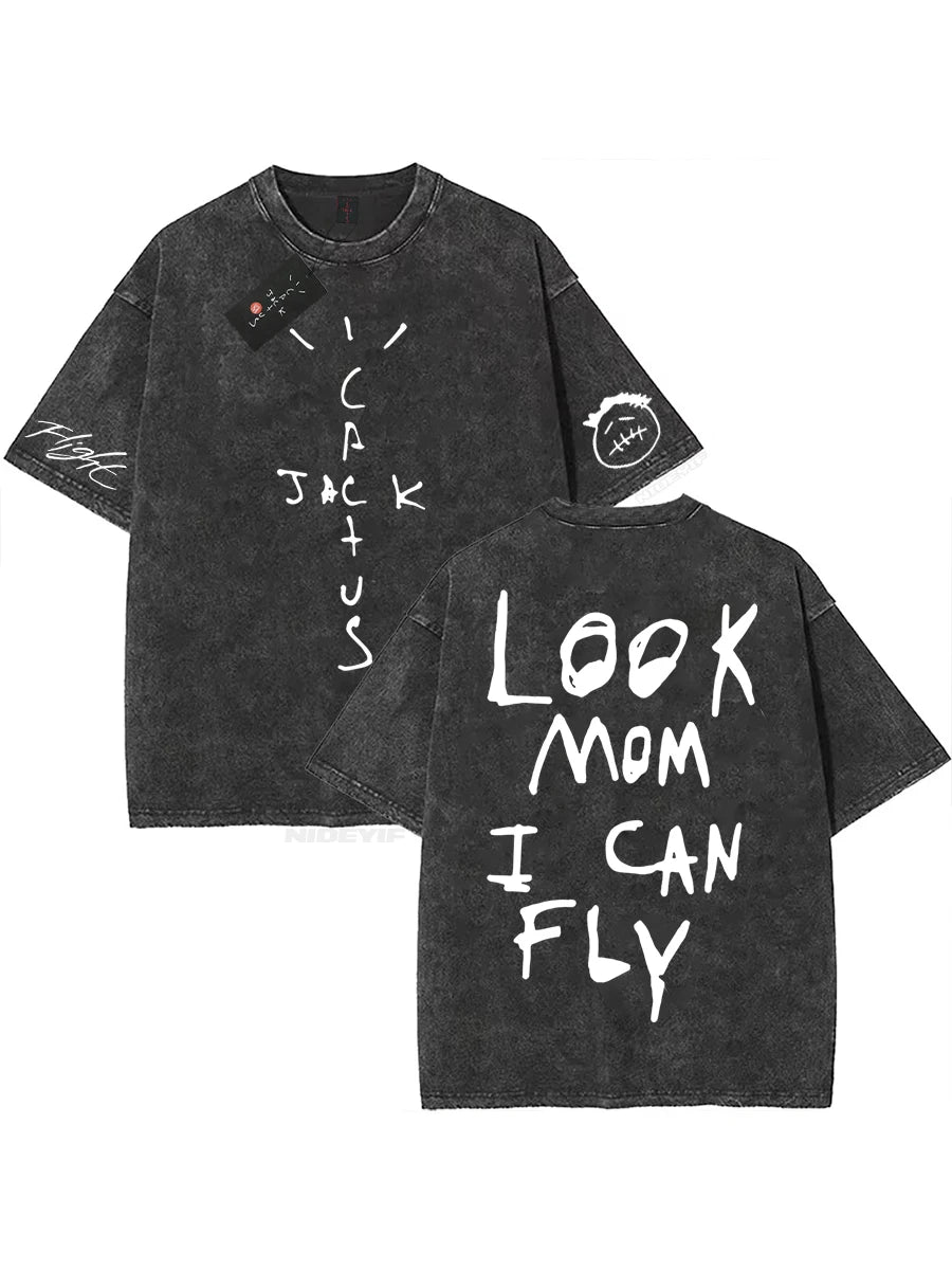 Cactus Jack Washed Oversized Tee