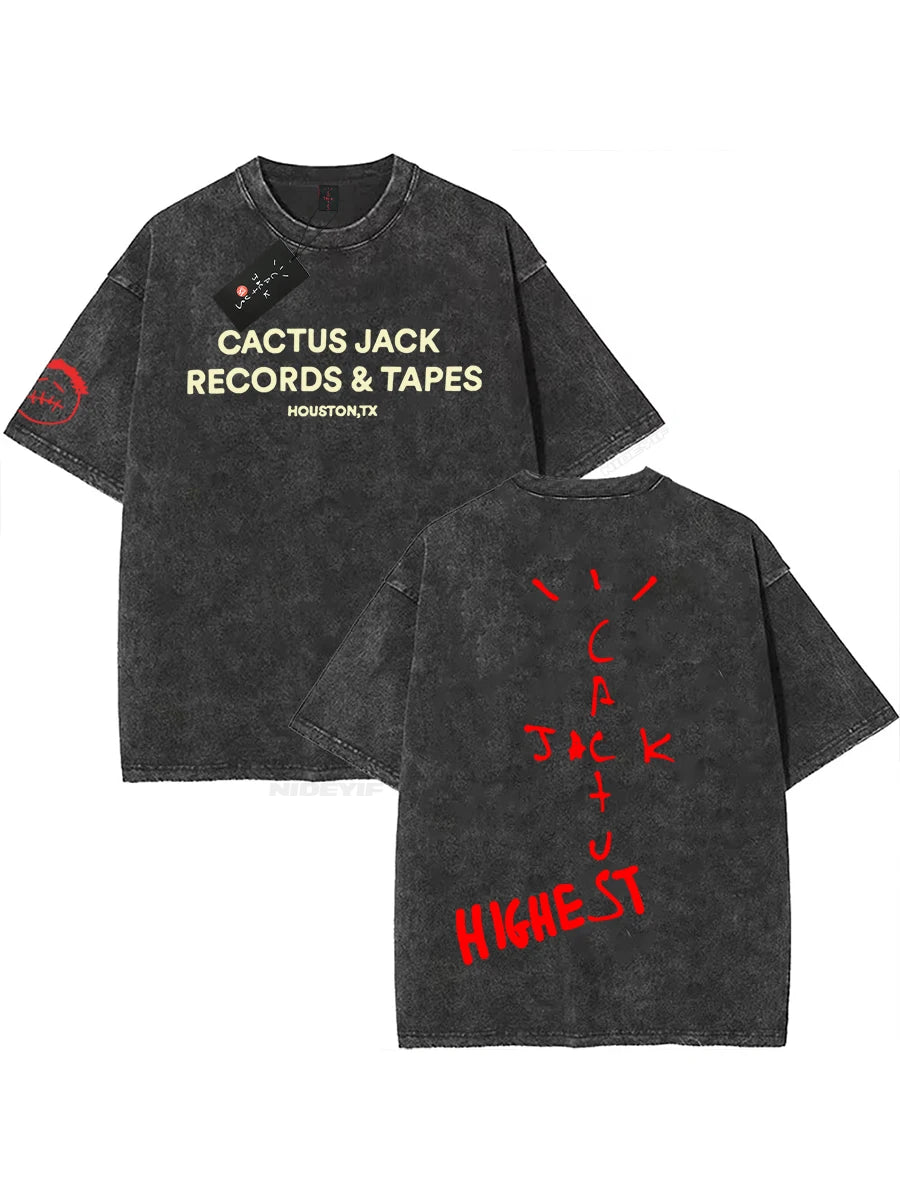 Cactus Jack Washed Oversized Tee